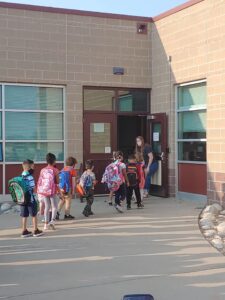 Children entering school